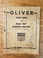Oliver bgs crawler tractor parts book