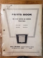 Oliver 88 and super 88 parts book