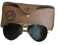 Vintage Rayban Sunglasses & Case