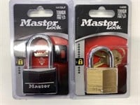 2 New Master Locks 140D & 141DLF