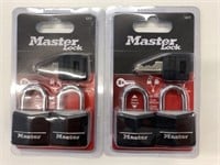 2x 2 New Master Locks 131T