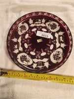 Vintage Czech Egermann Plate