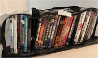 26 pcs DVD'S in Carrying Case