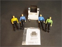 Art Asylum Star Trek Loose Figures & Captain Chair