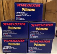 (6) Boxes of Large Pistol Primers