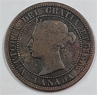 1882H Canada Large Cent
