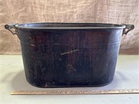 Metal Tub Appears to Be Copper