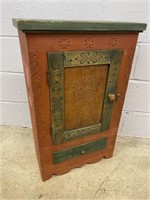 Chip Carved Contemporary Cabinet