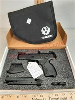 Ruger SR22 with box & Pouch, 2- 10rd mags