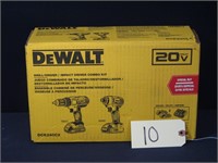 New Dewalt DCK240C2 20V Max 2-Piece Combo Kit