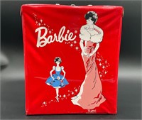 1962 Barbie Doll Clothes Mattel Red Carrying Case