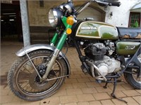 Motorcykel Honda CB350 motor, MOMSFRI