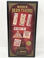 The Original Fun Workshop Wooden Brain Teasers,