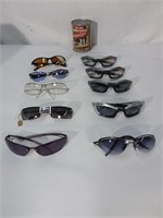 10 paires de lunettes de soleil neuves