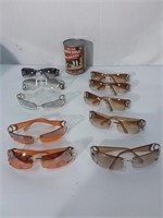 10 paires de lunettes de soleil neuves