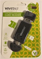 Vivitar Desktop 5-in-1 USB Card Reader