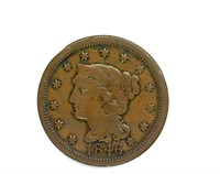 1846 Cent VF