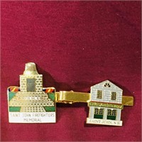 Lot Of 2 Saint John NB Fire Station Pins