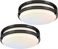 New Ceiling Light, 13inch 30W Dimmable Black