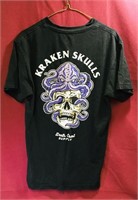 Kraken Skulls Death Coast Supply T-Shirt