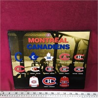 Montreal Canadiens Team Logos Wall Picture