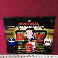 Montreal Canadiens Jersey Logos Wall Picture