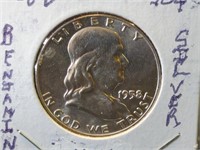 1958-D FRANKLIN HALF DOLLAR