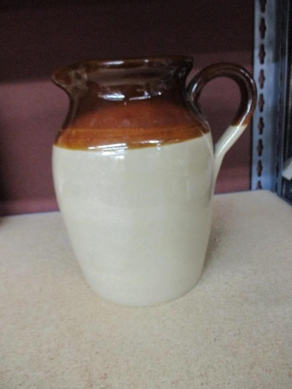 Vintage Pearson Stoneware Water Pitcher