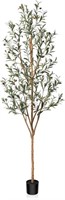 Silk Olive Tree Decor