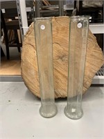 2 Tall vases 23.5" tall