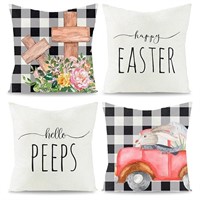 WATINC WT-Pillow Cover-Easter Cross 4pcs