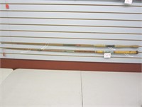 2 Bamboo Surf Rods -8" long - 2 Piece