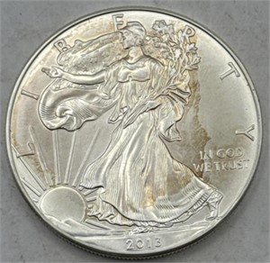 (JJ) 2013 Silver Eagle 1 Dollar 1oz Coin