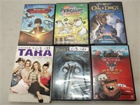 Box Lot of Dvd's Cat's & Dog's, The Penguins of