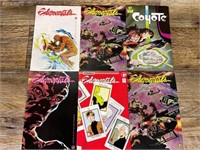 5 Elementals & 1 Coyote Comic Books