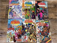 6 Teen Titans Comic Books