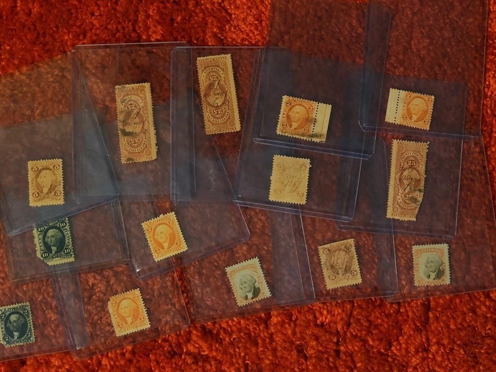 Lot of Vintage Postage Stamps