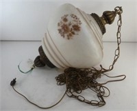 Vintage Hanging Lamp, Beautiful Condition
