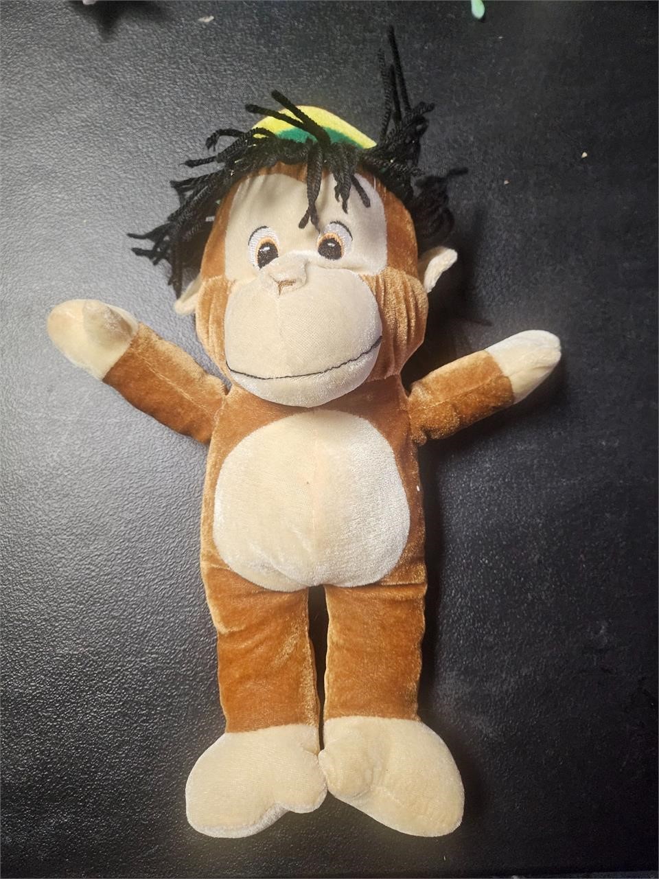 Plush Rasta Monkey