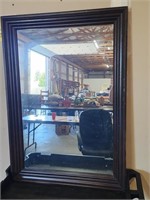 7"x40" Wooden Framed Mirror