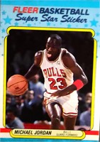 1988 Michael Jordan Fleer Stickers #7