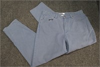 Liz Claiborne Classic Fit Steel Blue Jeans Size 16