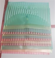 NEW-12 Pack Multi Color Document Organizers