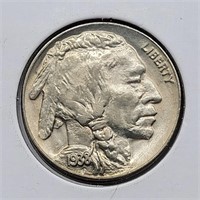 1938 D BUFFALO NICKEL MS65