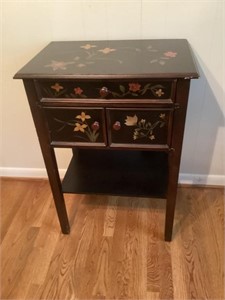 Painted Occasional Table, Chinoiserie Side Table