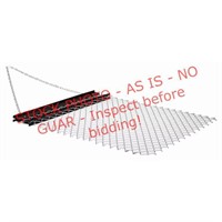 YardTuff 4-ft x 5-ft Steel Chain ATV drag harrow