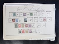 British Commonwealths C-E stamps, Used and Mint