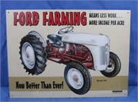 Ford Model 8N Metal Sign