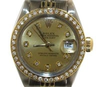 Rolex Lady Datejust 69173 26mm Watch w/ Diamond