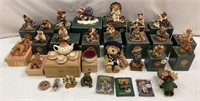 Boyds Bears Figurines With Boxes - Resin